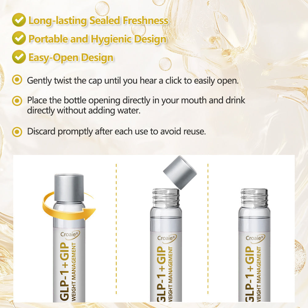 BfArM 🇩🇪 |OffiziellerBRD 🇩🇪 Store – Croaie® Tirzepatide Lösung zum Einnehmen, GIP- und GLP-1-Lösung zur Gewichtsabnahme mit Doppelwirkung, eine Flasche täglich, wirksam in 7 Tagen🌈