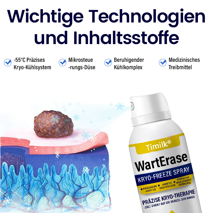 Timilk® WartErase Kryo-Freeze Spray