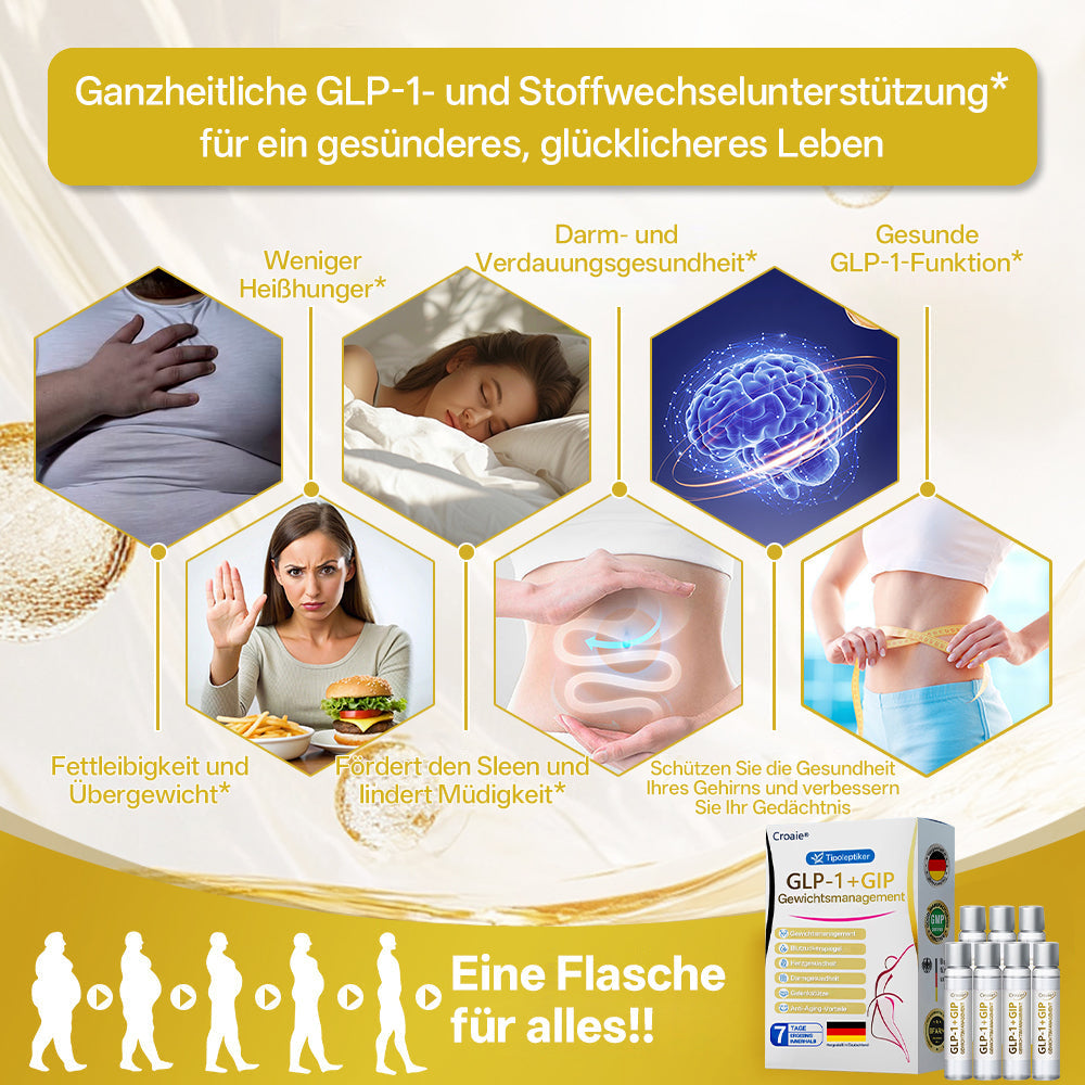 BfArM 🇩🇪 |OffiziellerBRD 🇩🇪 Store – Croaie® Tirzepatide Lösung zum Einnehmen, GIP- und GLP-1-Lösung zur Gewichtsabnahme mit Doppelwirkung, eine Flasche täglich, wirksam in 7 Tagen🌈
