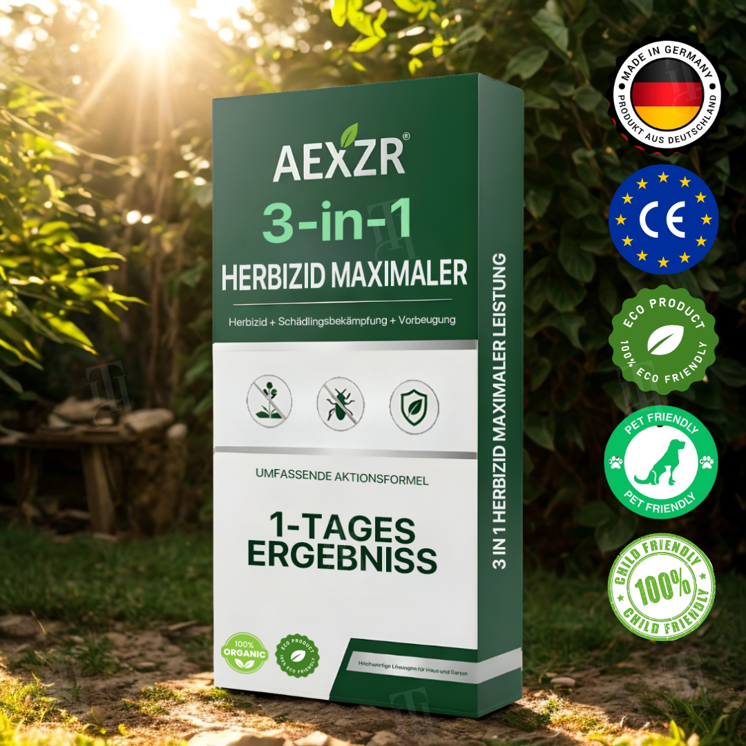 AEXZR® 3 in 1 Herbizid Maximaler Leistung – 24h sichtbare Ergebnisse⚡️