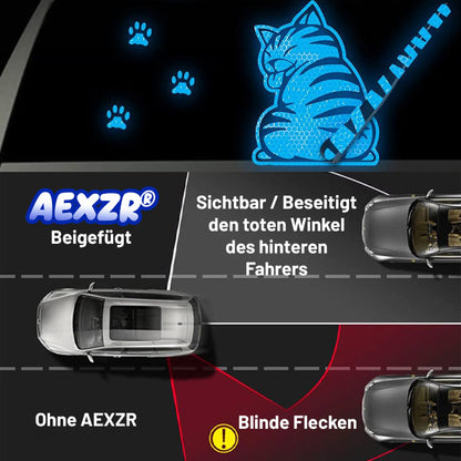 😊Offizieller Shop | AEXZR® Auto-Heckwischer – Charmanter Schwanzwedel-Aufklebe