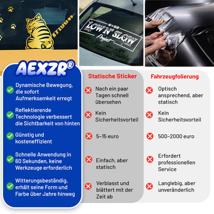 😊Offizieller Shop | AEXZR® Auto-Heckwischer – Charmanter Schwanzwedel-Aufklebe